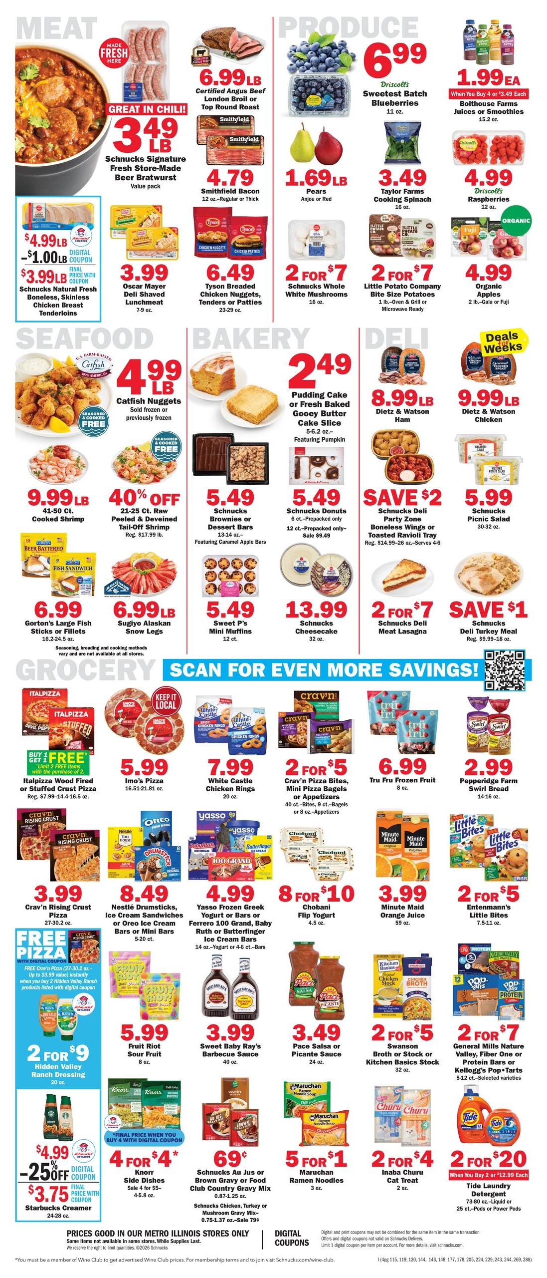 Schnucks (O Fallon Area, IL) Weekly Print Weekly Ad October 28 - November 3, 2026