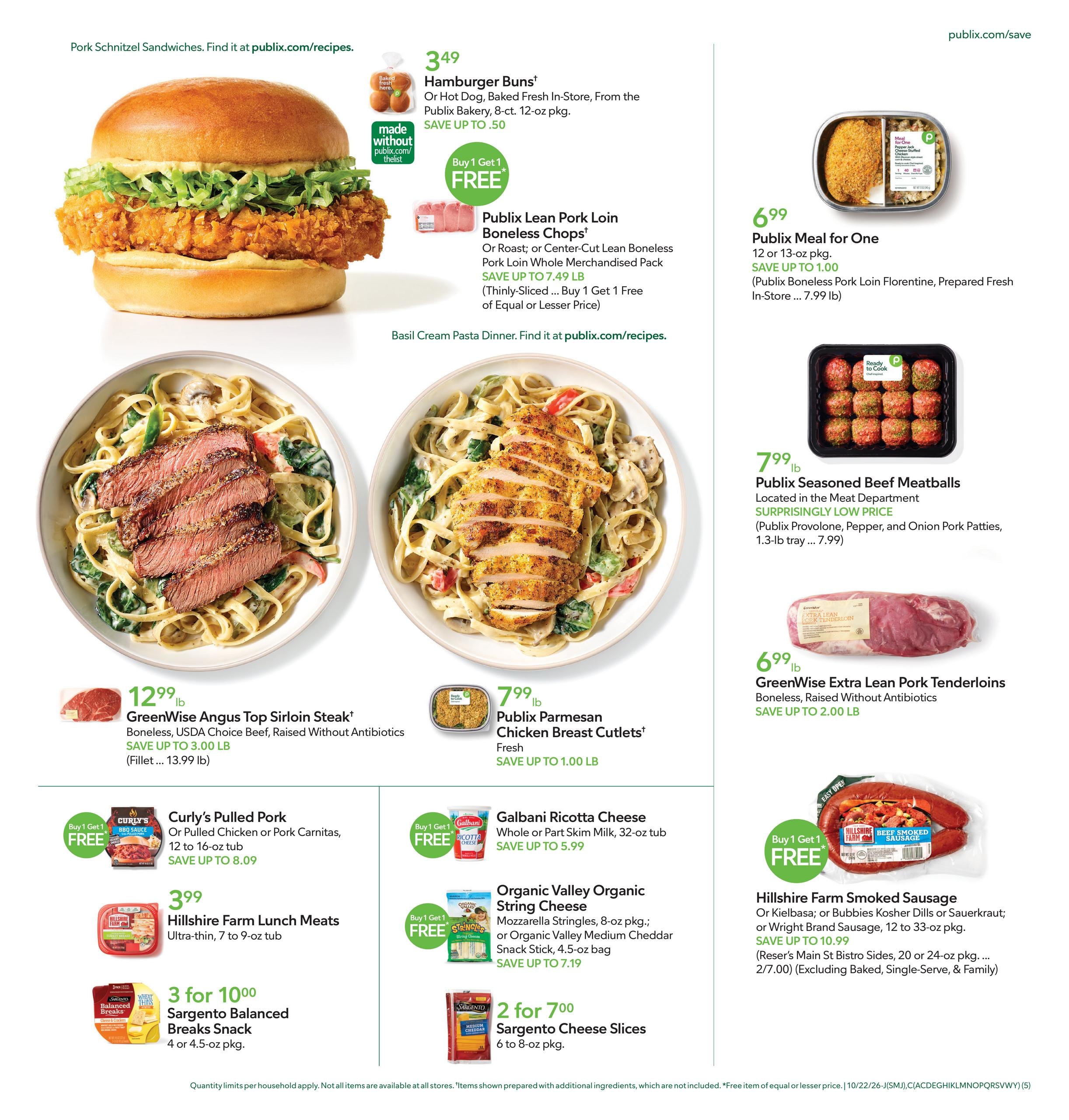 Publix (Autryville Area, NC) Weekly Ad October 21 - 27, 2026
