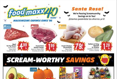 FoodMaxx (Santa Rosa Area, CA) Weekly Ad October 21 - November 3, 2026