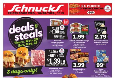 Schnucks (Perryville Area, MO) Weekly Print Weekly Ad October 28 - November 3, 2026
