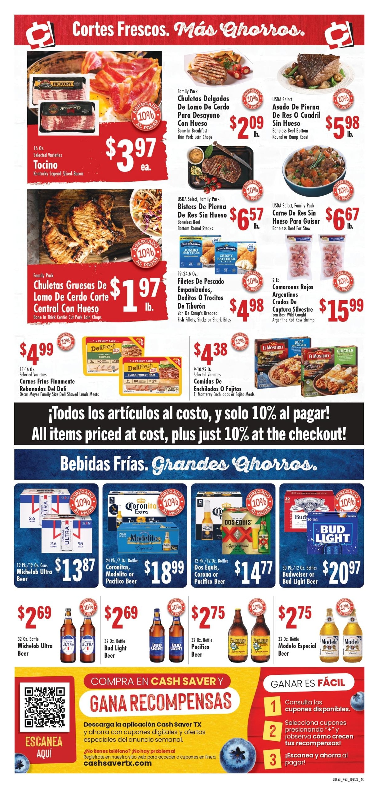 Cash Saver Texas (Odessa Area, TX) Weekly Ad October 21 - 27, 2026