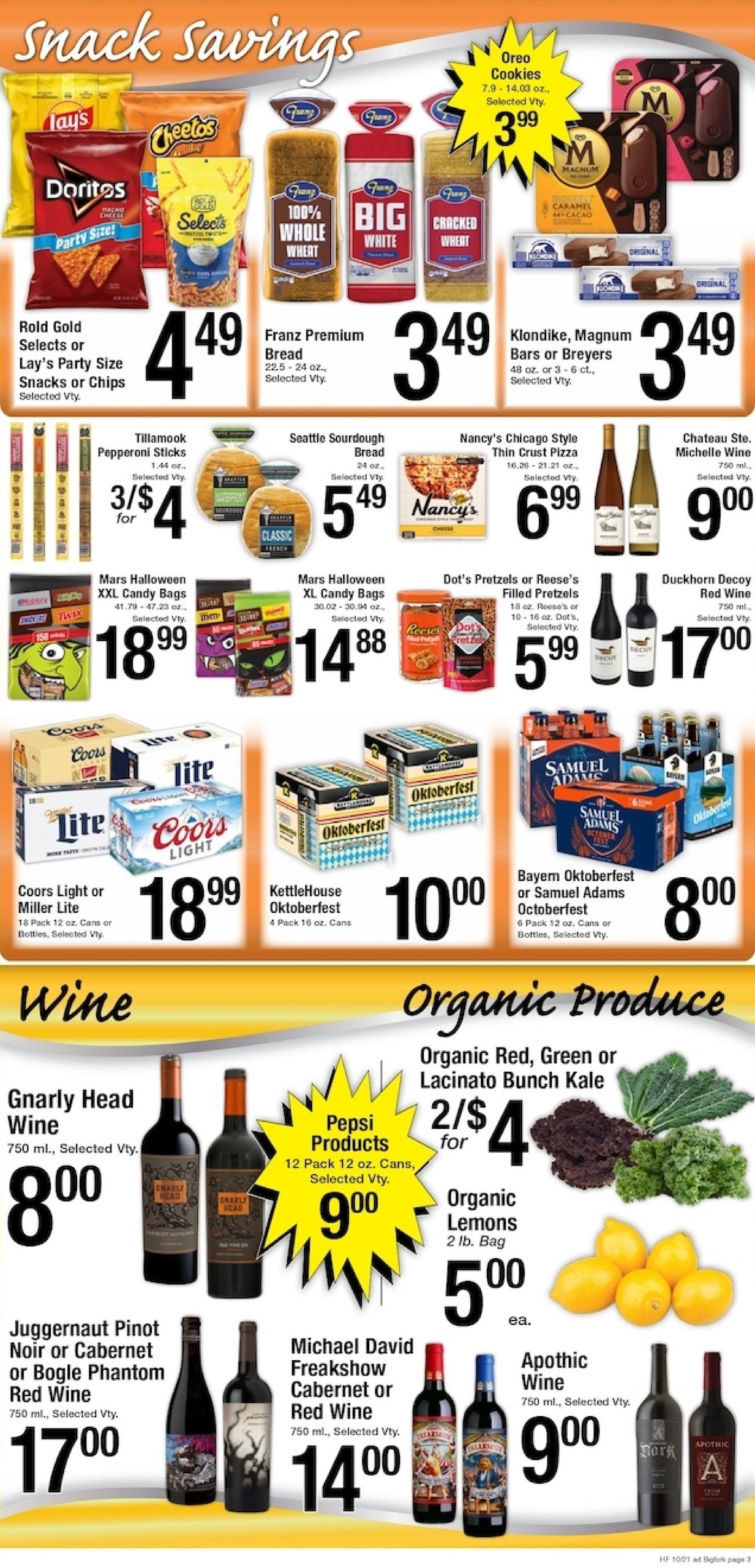 Harvest Foods (Hungry Horse Area, MT) Weekly Ad October 21 - 27, 2026