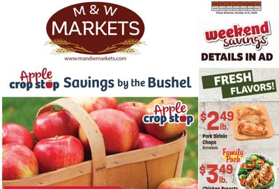 M&W Markets (Boise, ID) Weekly Ad October 21 - 27, 2026