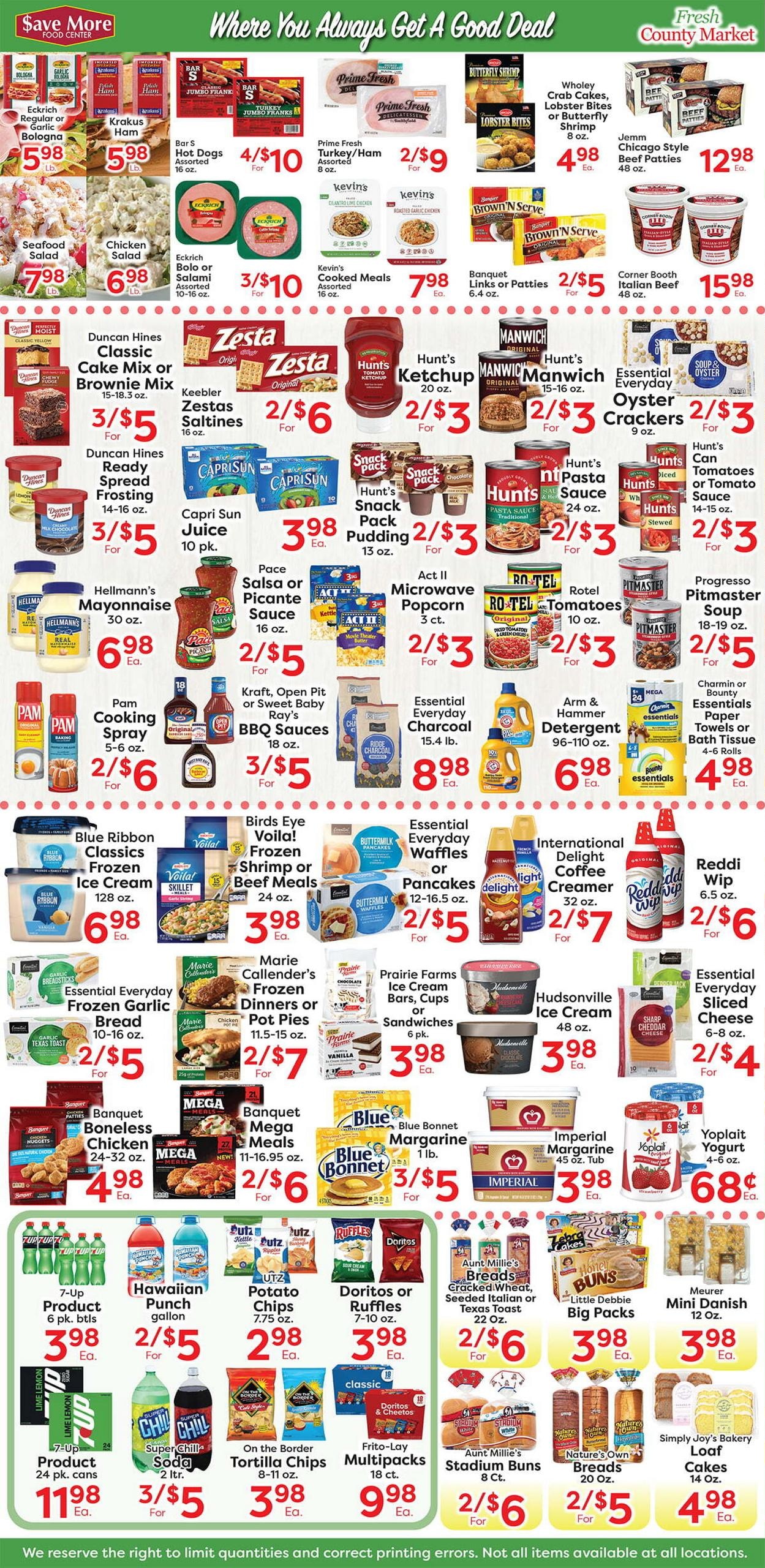 Fresh County Market Weekly Ad October 21 - 27, 2026
