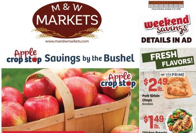 M&W Markets (Council, ID) Weekly Ad October 21 - 27, 2026