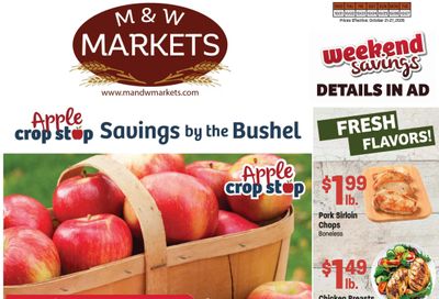 M&W Markets (Vale, OR) Weekly Ad October 20 - 27, 2026