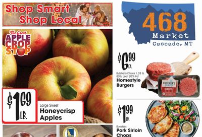 468 Market (130 1st St N, Cascade, MT) Weekly Ad October 21 - 27, 2026