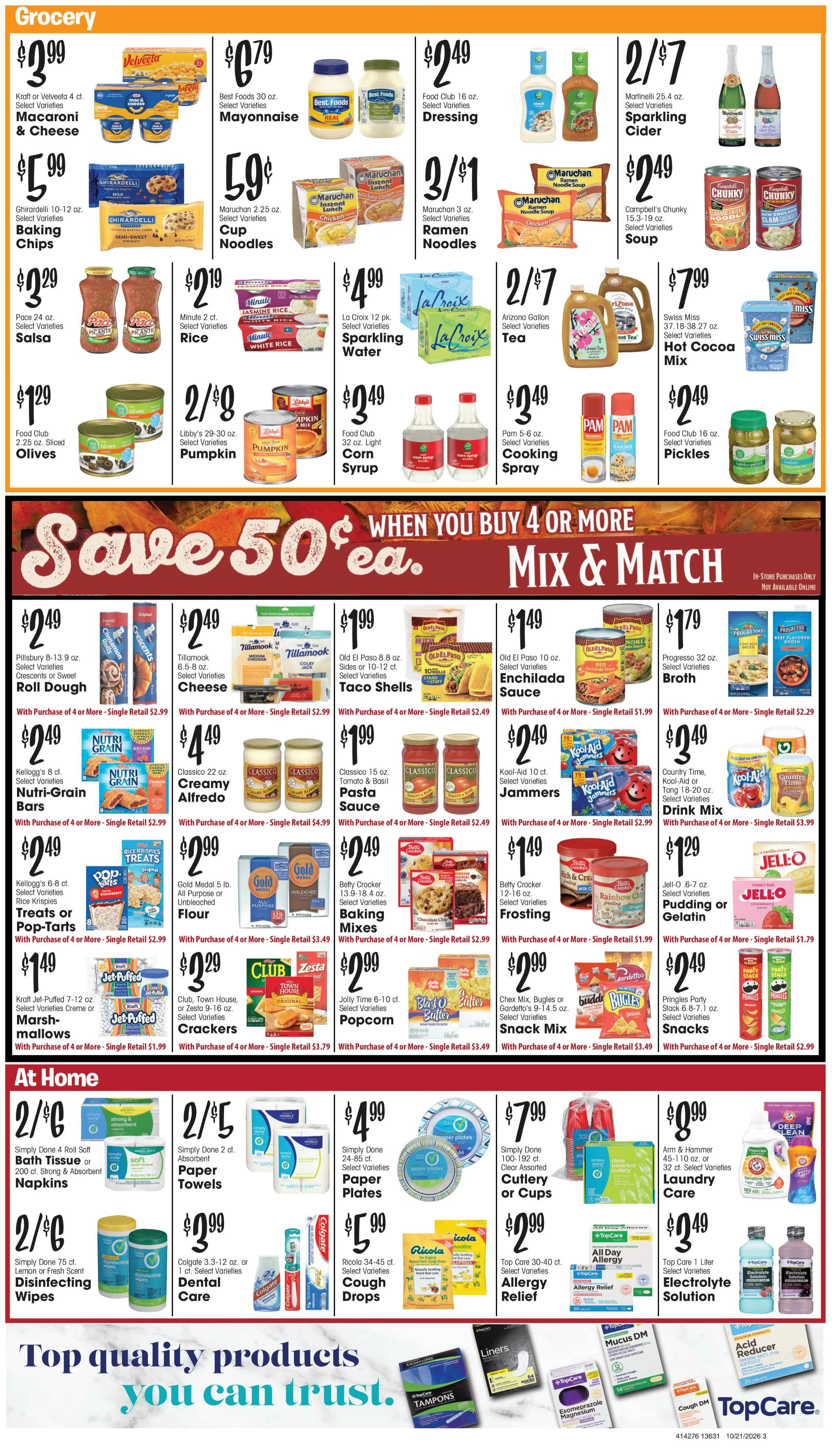 468 Market (130 1st St N, Cascade, MT) Weekly Ad October 21 - 27, 2026
