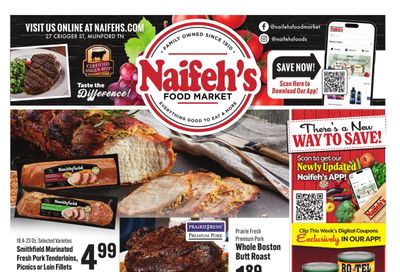Naifeh's Weekly Ad October 21 - 27, 2026