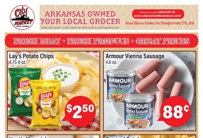 City Market Food Stores Weekly Ad October 21 - 27, 2026