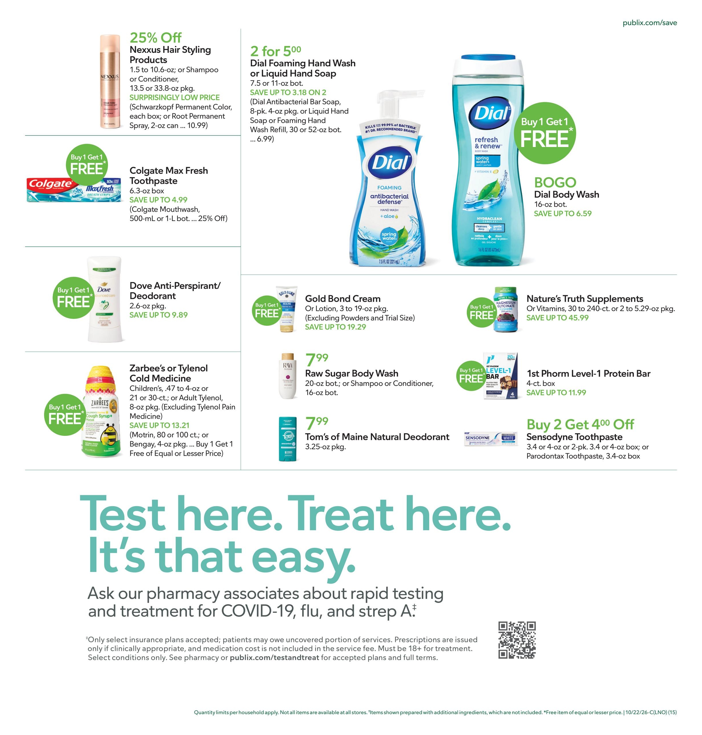 Publix (Barco Area, NC) Weekly Ad October 21 - 27, 2026