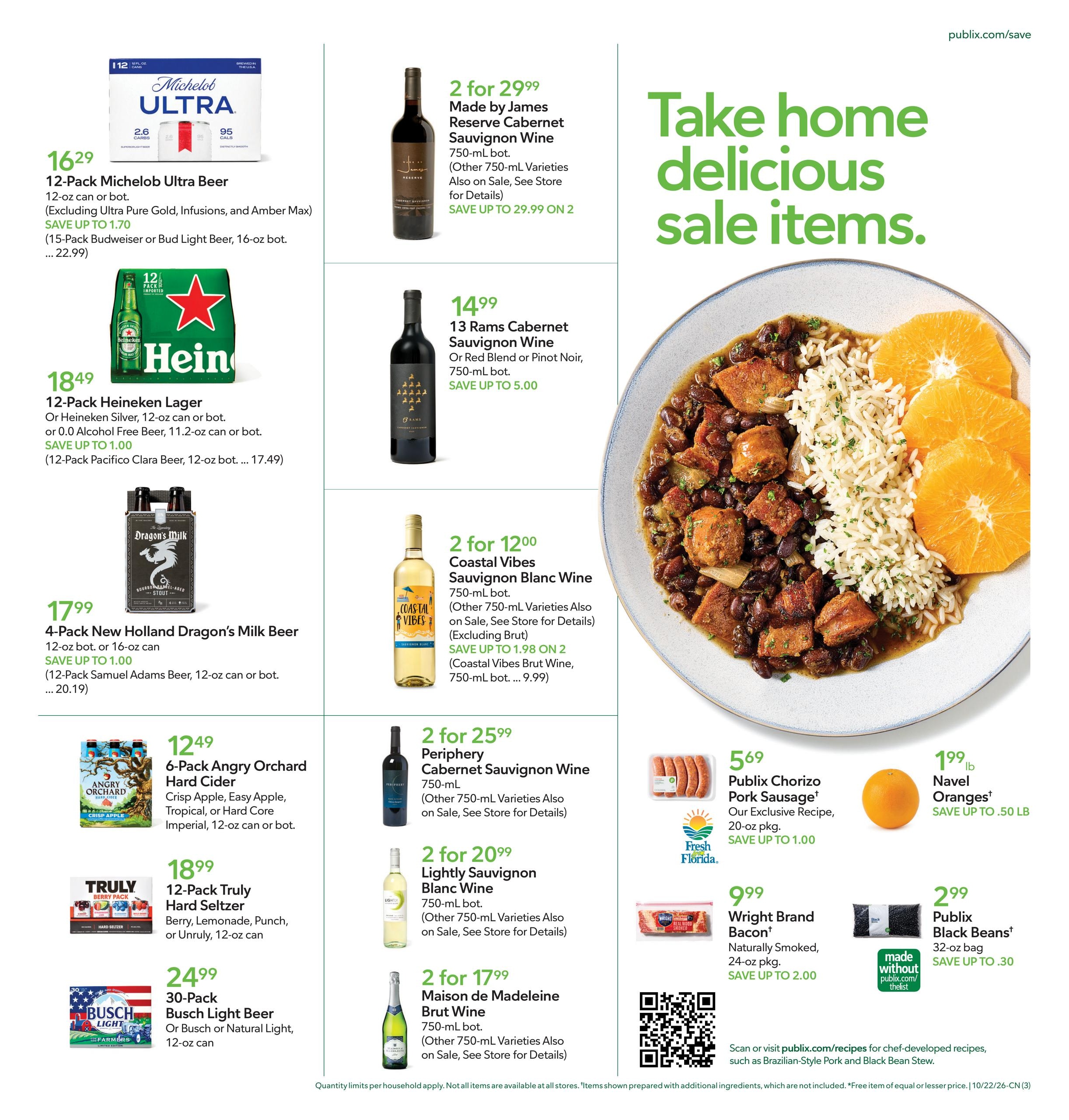 Publix (Barco Area, NC) Weekly Ad October 21 - 27, 2026