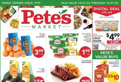 Pete's Fresh Market (Chicago Area, IL) Weekly Ad October 21 - 27, 2026