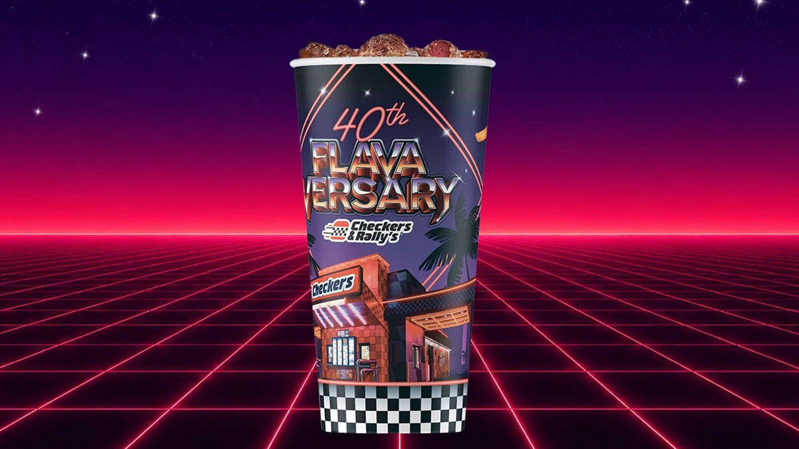 Checkers: Limited-Time Offerings: 40 oz Drink, $3 Sweets Duo & $6 Snacks Trio Checkers: Limited-Time Offerings: 40 oz Drink, $3 Sweets Duo & $6 Snacks Trio