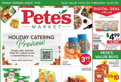 Pete's Fresh Market (Aurora Area, IL) Weekly Ad October 21 - 27, 2026