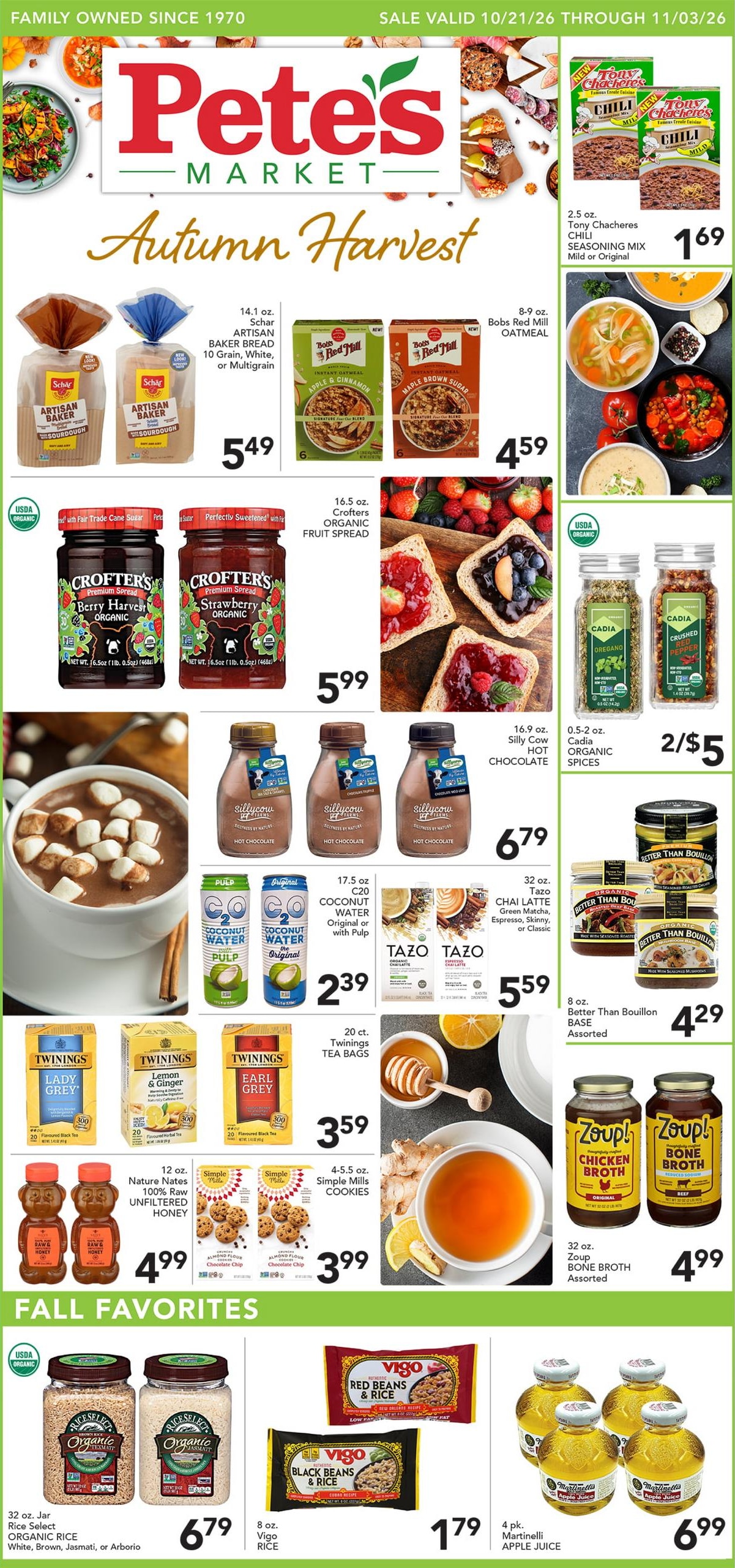 Pete's Fresh Market (Aurora Area, IL) Weekly Ad October 21 - 27, 2026