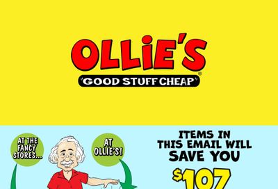 Ollie's Bargain Outlet (Bellevue Area, IA) Weekly Ad October 22 - 29, 2026