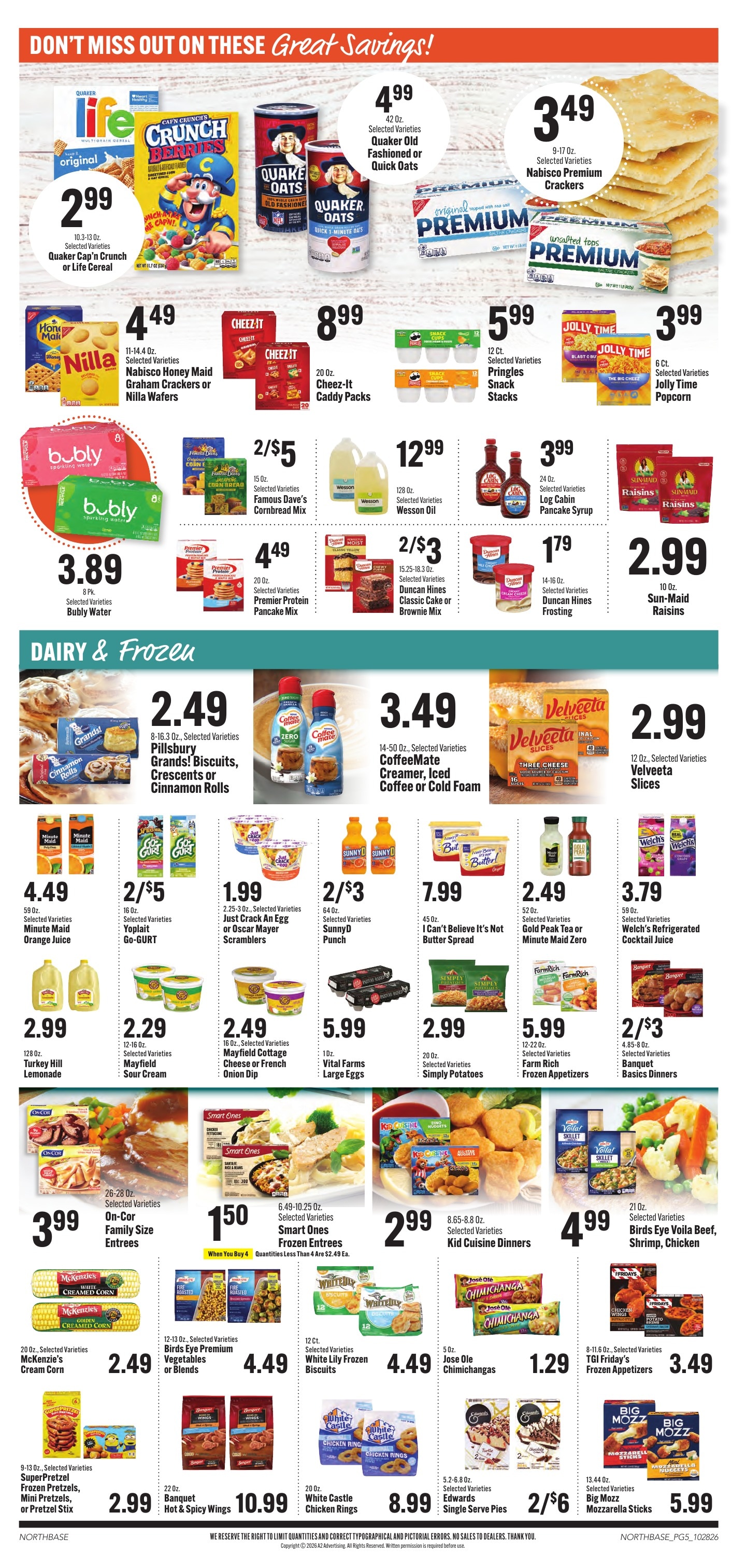 Big Chimney Supermarket Weekly Ad October 28 - November 3, 2026
