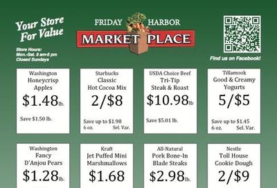 Friday Harbor Marketplace Weekly Ad October 21 - 27, 2026