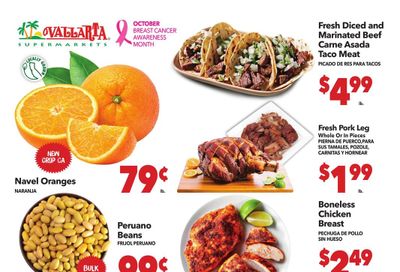 Vallarta Supermarkets (Visalia Area, CA) Grocery Savings Weekly Ad October 21 - 27, 2026