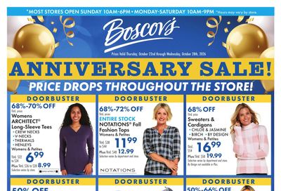 Boscov's (Berlin Area, CT) Weekly Ad October 22 - 28, 2026