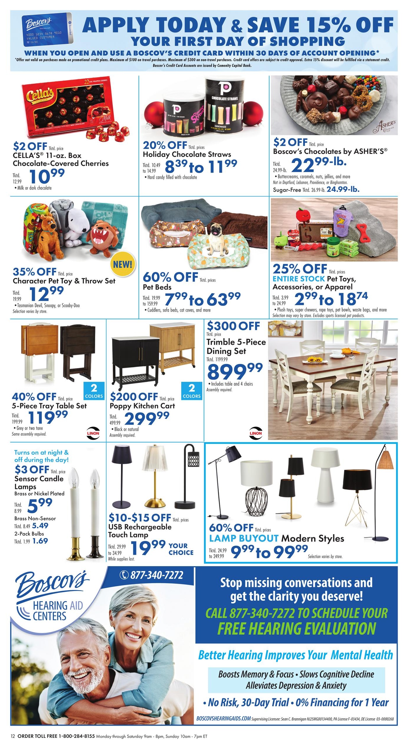 Boscov's (Berlin Area, CT) Weekly Ad October 22 - 28, 2026