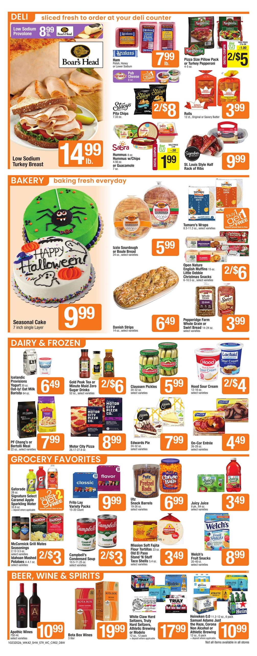 Star Market (Boston Area, MA) Weekly Ad October 23 - 29, 2026