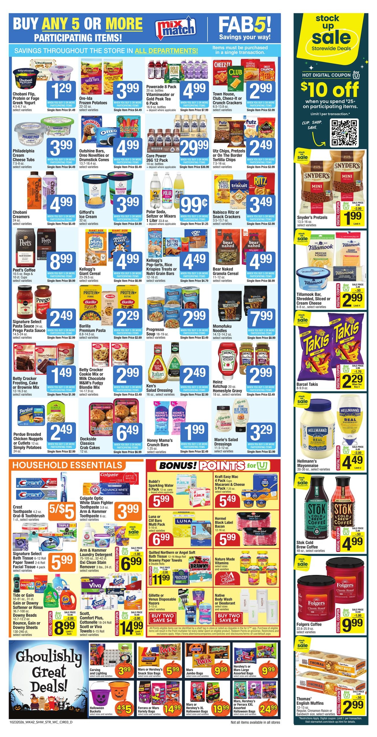 Star Market (Boston Area, MA) Weekly Ad October 23 - 29, 2026
