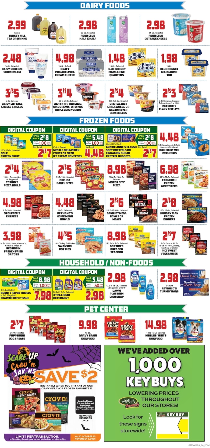 Saubel's Markets Weekly Ad October 22 - 28, 2026