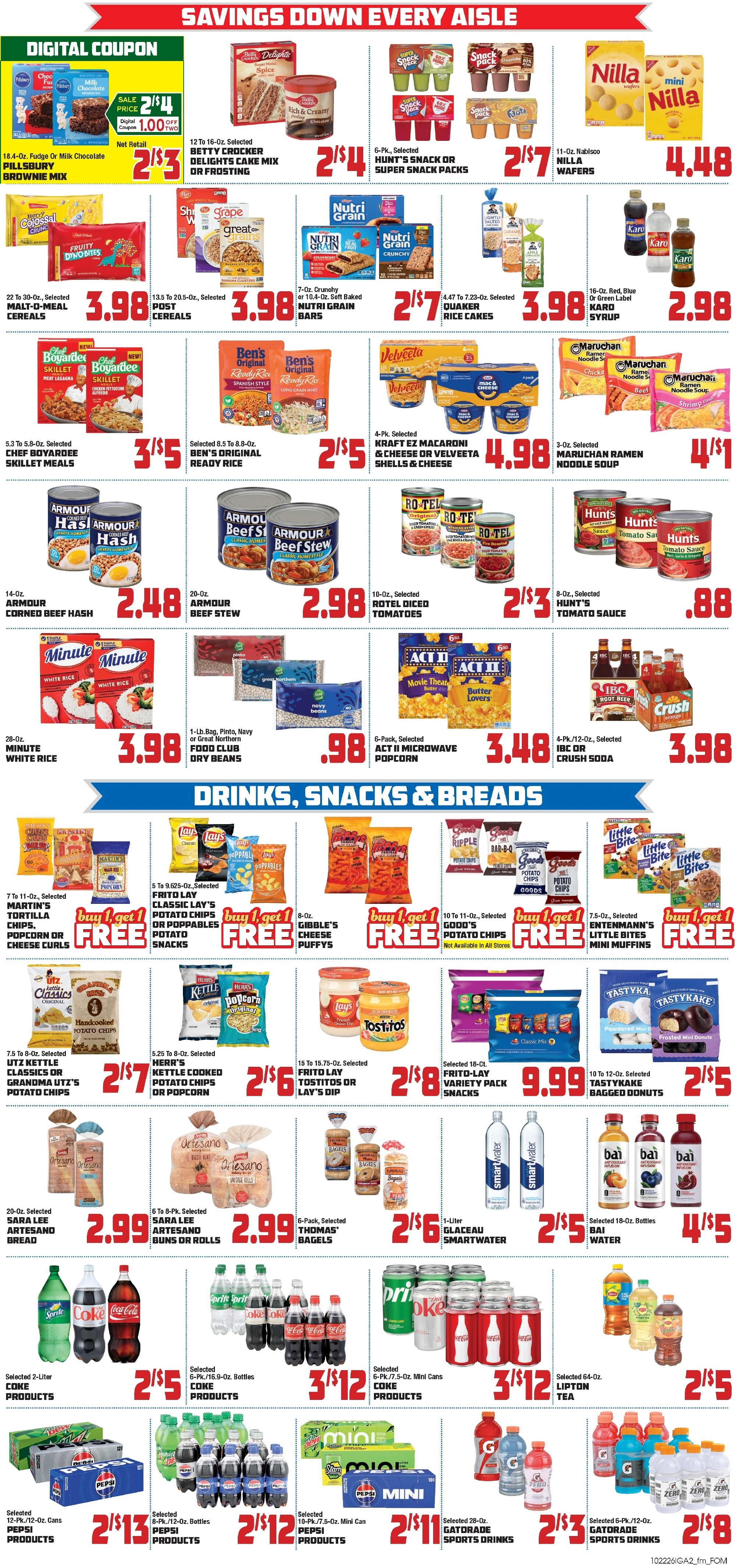 John Herr's Village Market Weekly Ad October 22 - 28, 2026