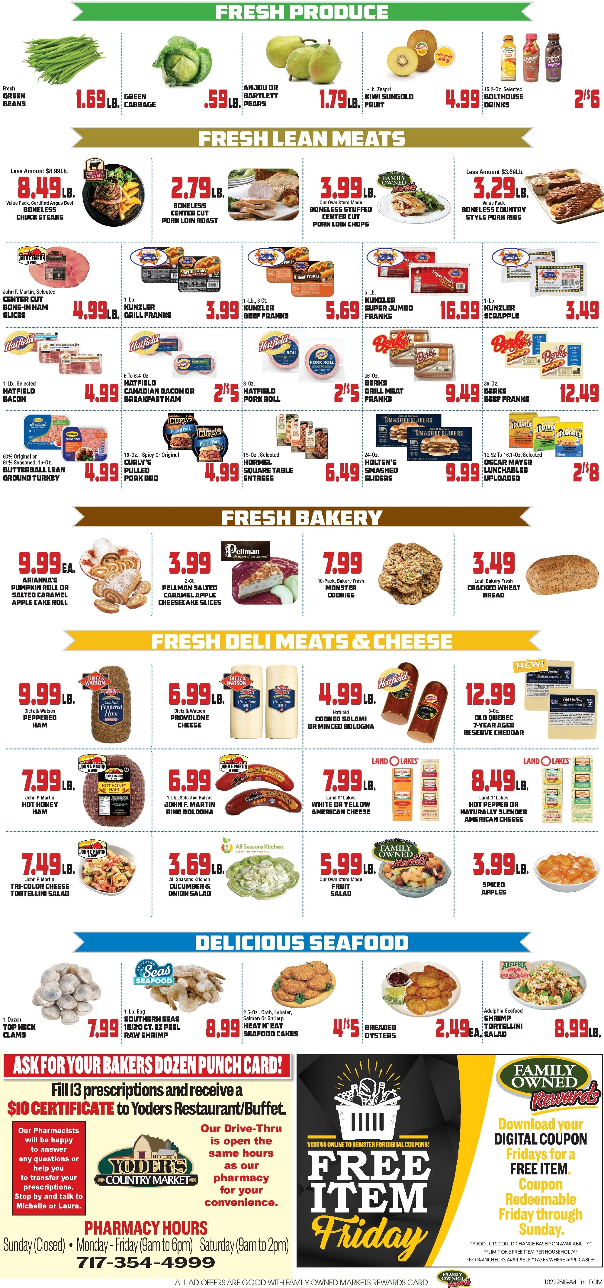 John Herr's Village Market Weekly Ad October 22 - 28, 2026