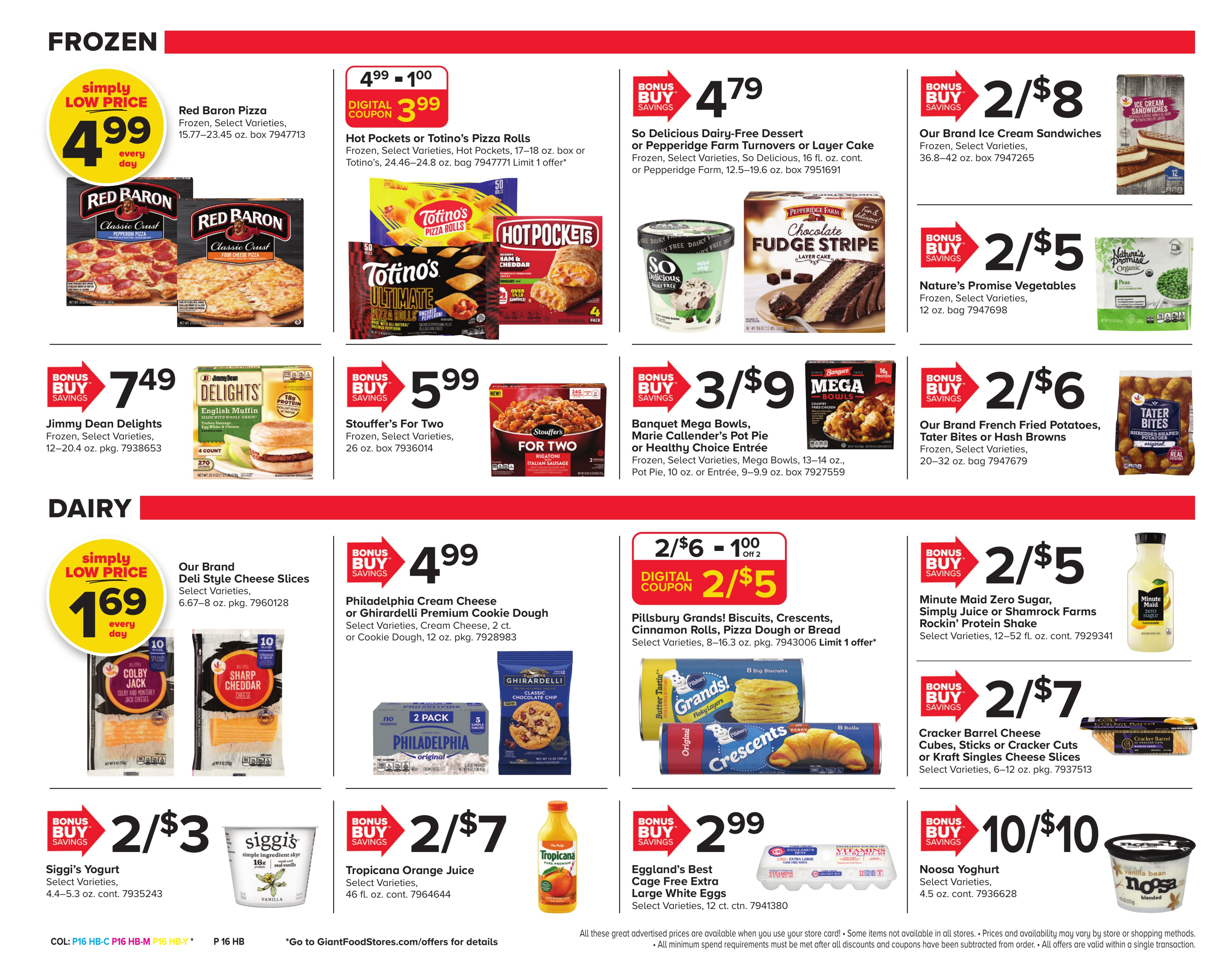 Giant Food Stores (Trenton Area, NJ) Weekly Ad October 23 - 29, 2026