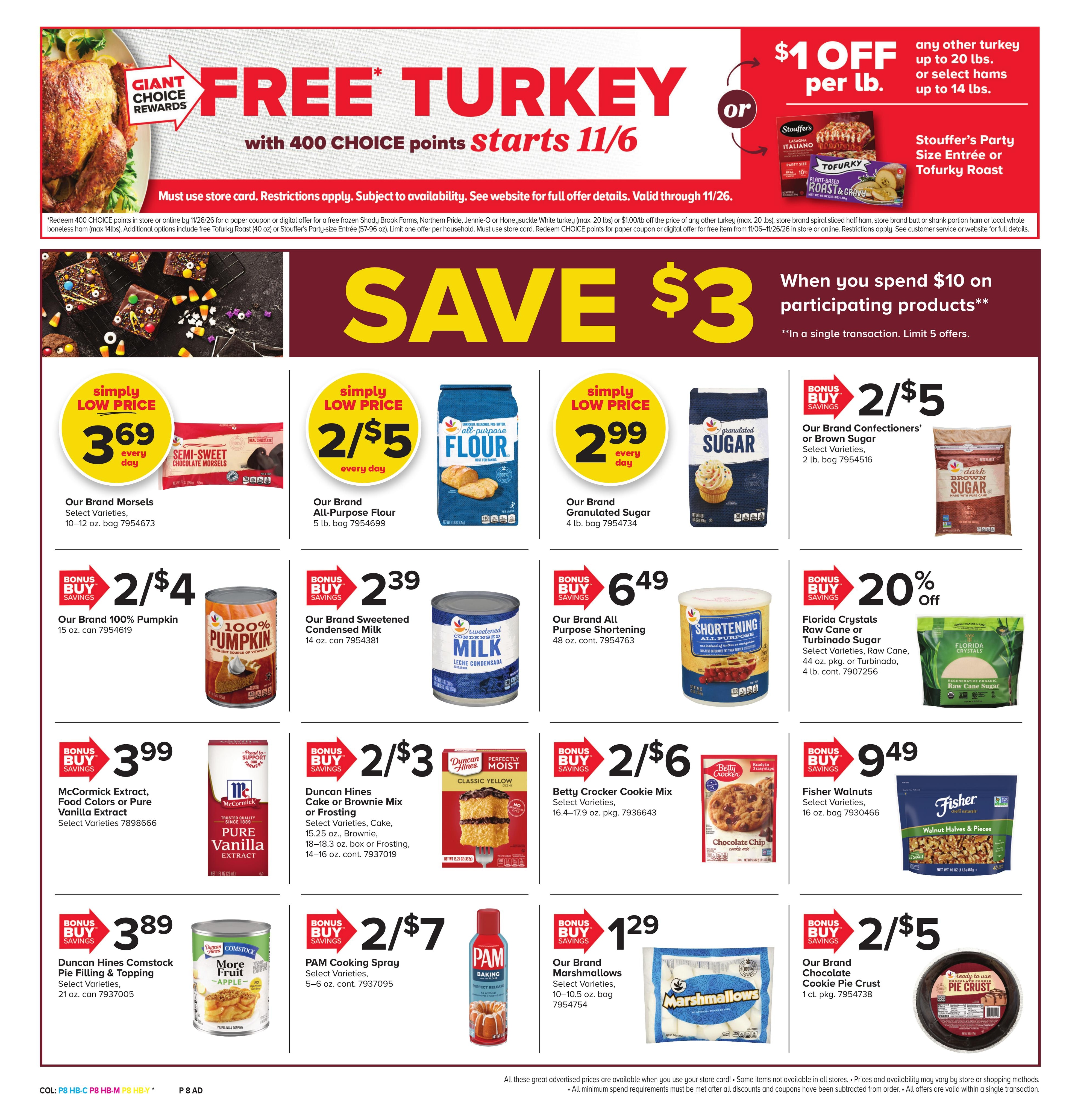 Giant Food Stores (Trenton Area, NJ) Weekly Ad October 23 - 29, 2026