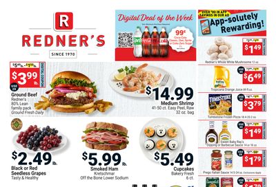 Redner's Markets (Hegins, PA) Weekly Ad October 22 - 28, 2026