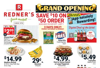 Redner's Markets (Wilmington, DE) Weekly Ad October 22 - 28, 2026