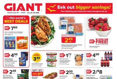 Giant Food Stores (Buena Area, NJ) Weekly Ad October 23 - 29, 2026