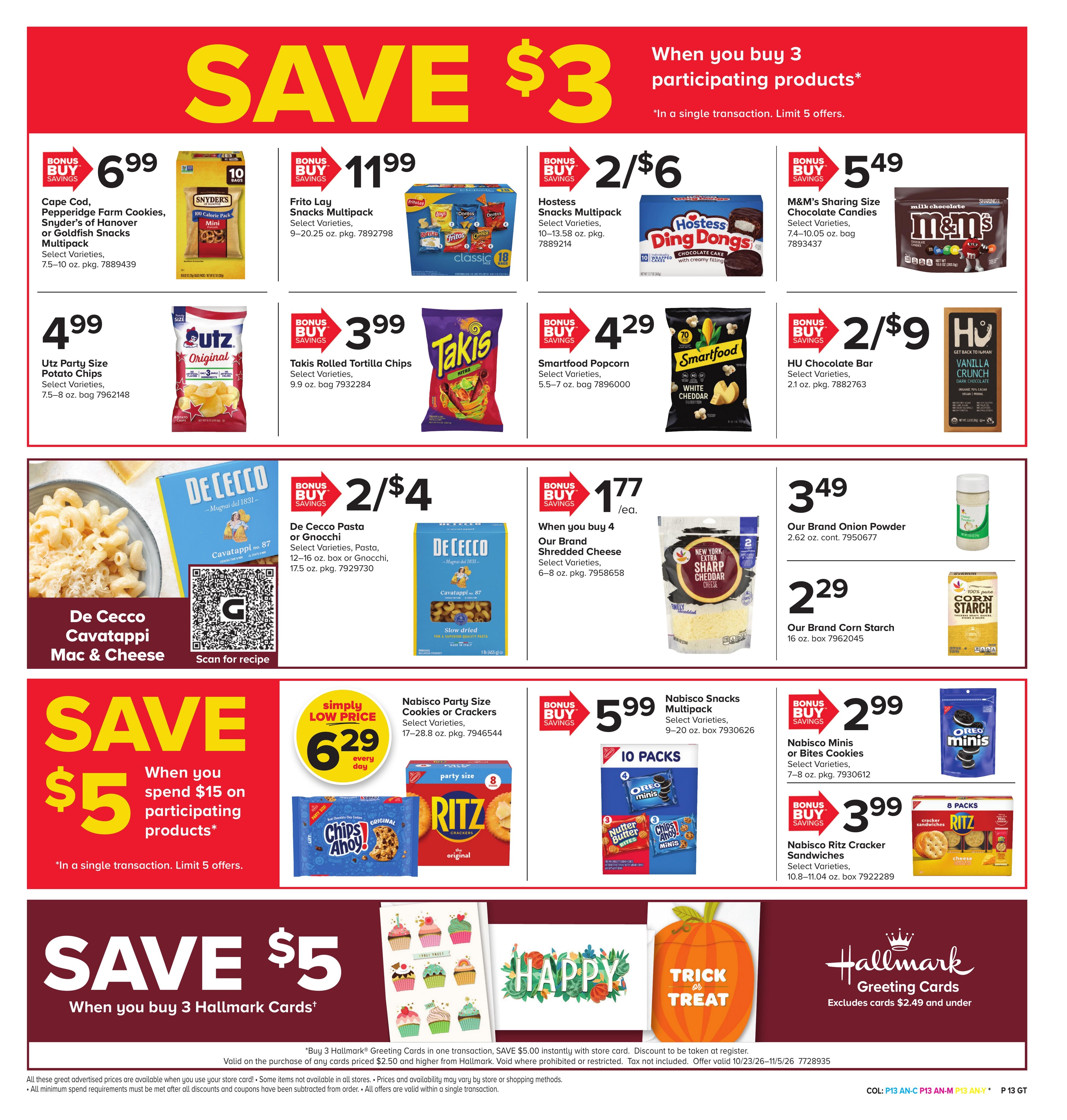 Giant Food Stores (Audubon Area, NJ) Weekly Ad October 23 - 29, 2026
