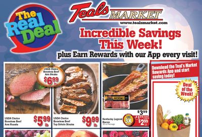 Teal's Market (Sisseton, SD) Weekly Ad October 21 - 27, 2026