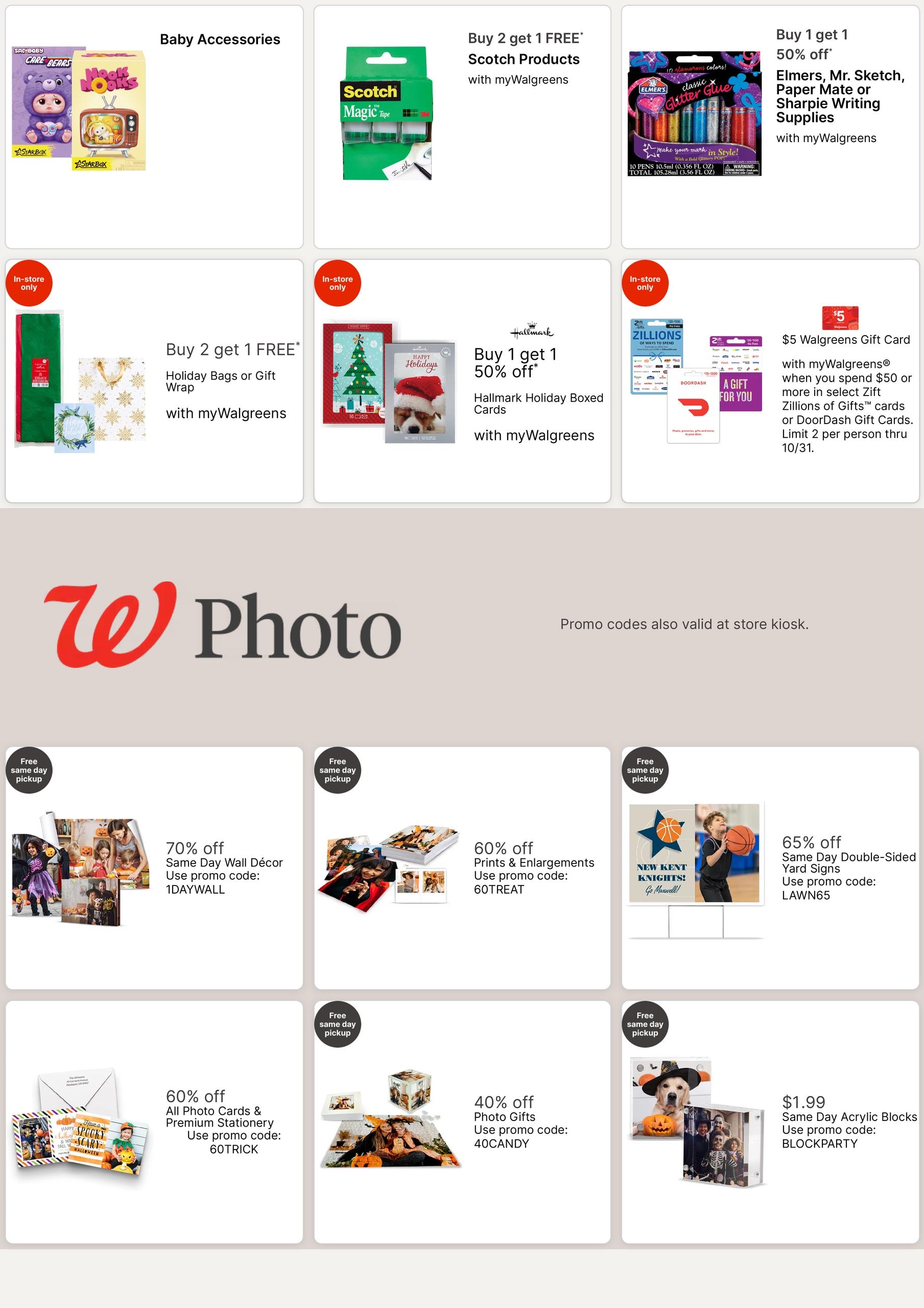 Walgreens (Acton Area, CA) Weekly Ad October 25 - 31, 2026