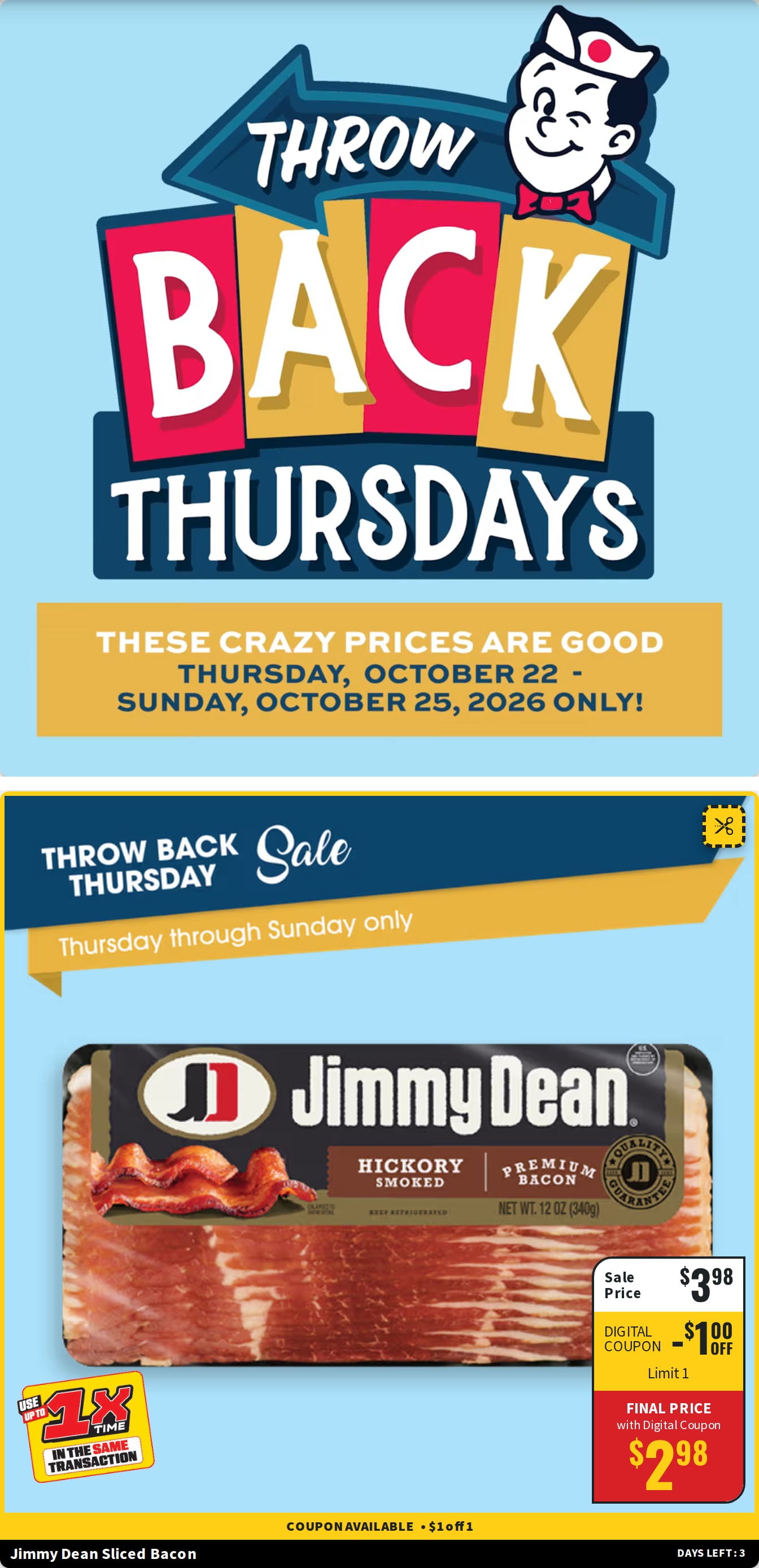 Zak's Supercenter Weekly Ad October 22 - 28, 2026
