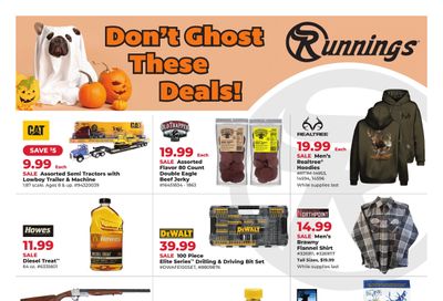 Runnings (Chicago Area, IL) Don't Ghost These Deals! Weekly Ad October 22 - November 1, 2026