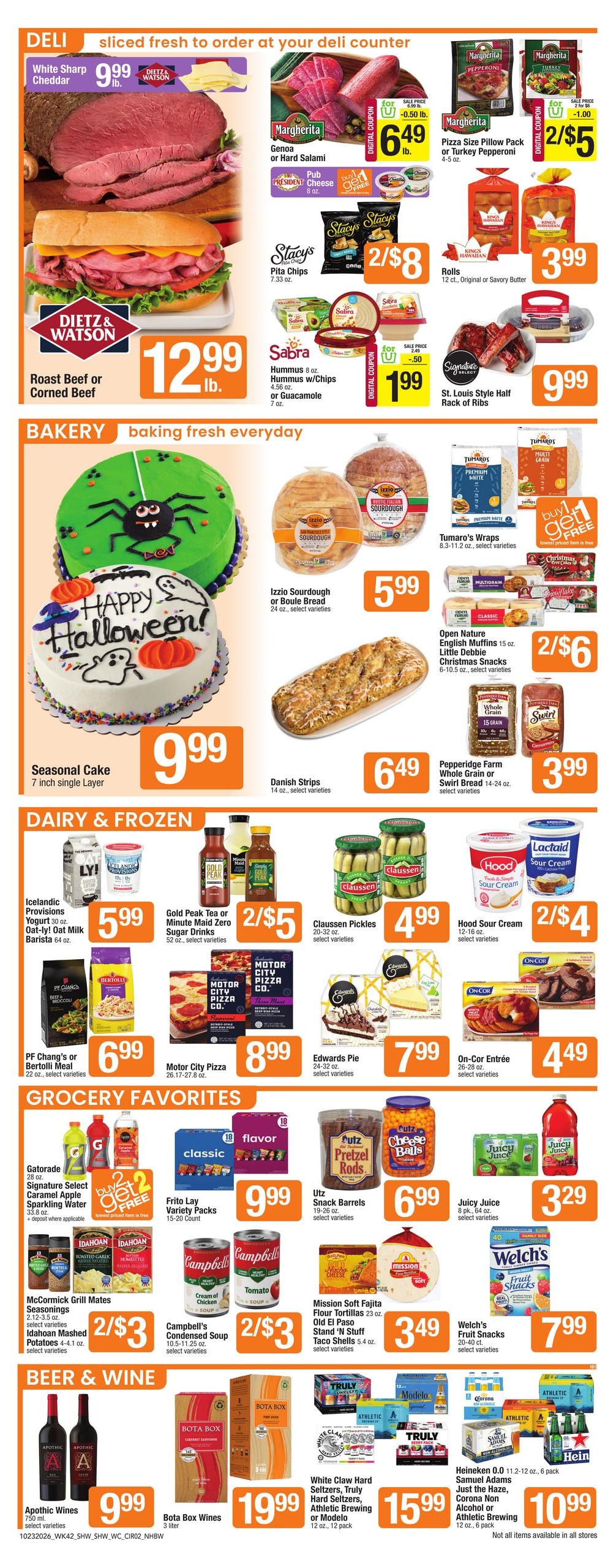 Shaw's (Athol Area, MA) Weekly Ad October 23 - 29, 2026