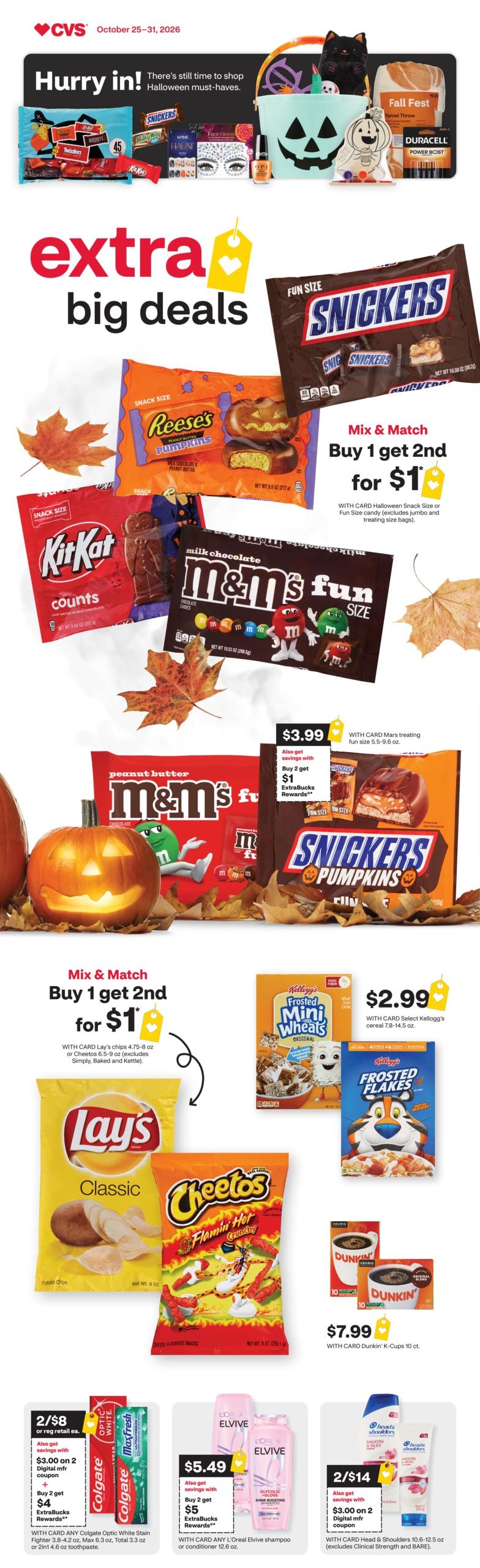 CVS Pharmacy (New York Area, NY) Weekly Ad October 25 - 31, 2026