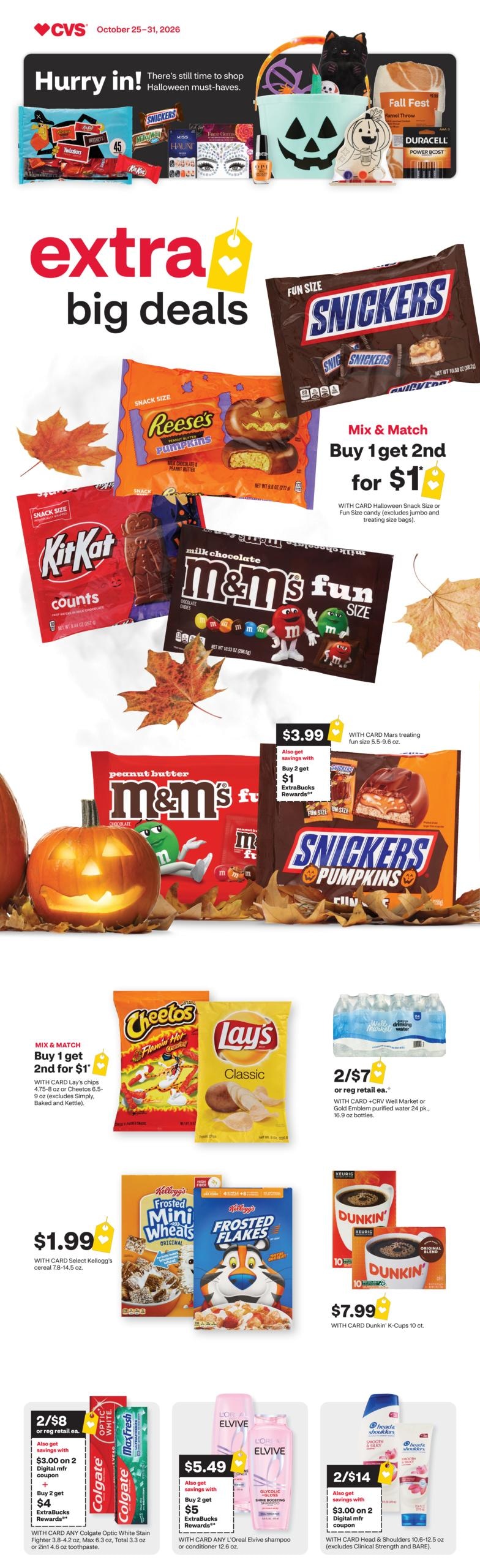 CVS Pharmacy (Prescott Area, AZ) Weekly Ad October 25 - 31, 2026