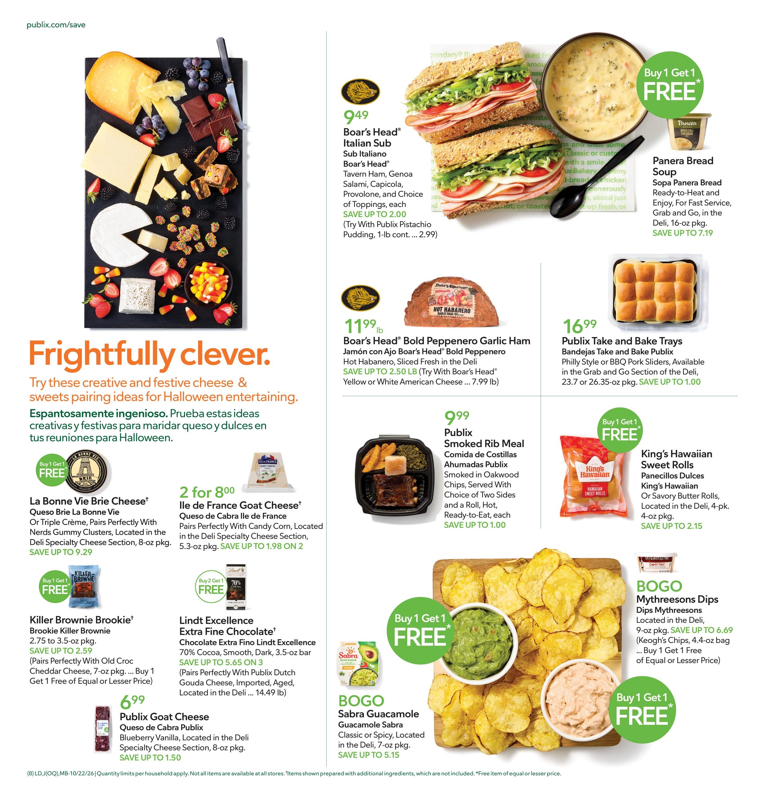 Publix (Boca Raton Area, FL) Anuncio Semanal Español Weekly Ad October 22 - 28, 2026