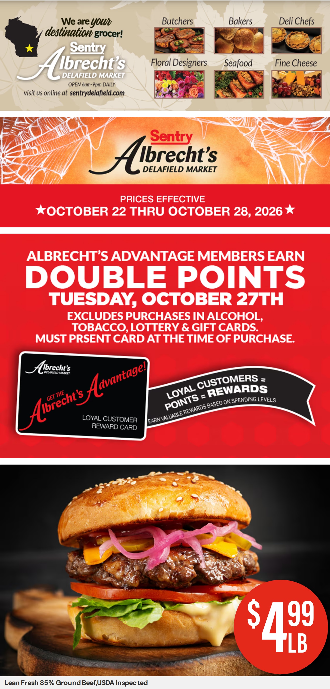Albrecht's Delafield Market Weekly Ad October 22 - 28, 2026