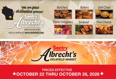 Albrecht's Delafield Market Weekly Ad October 22 - 28, 2026