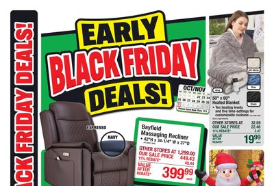 Menards Early Black Friday Deals! Weekly Ad October 21 - November 1, 2026
