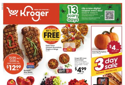 Kroger (Cincinnati-Van Wert Area, OH) Weekly Ad October 21 - 27, 2026