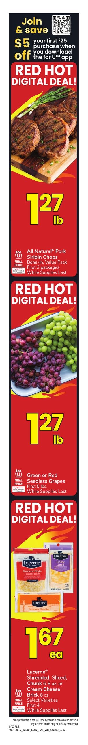 Safeway (Rio Rico-Safford Area, AZ) Weekly Ad October 21 - 27, 2026